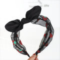 Printed Fruit Strawberry Headband Cute Bow Headband