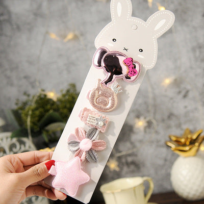 Children's small hairpin crown tiara hair accessories set