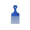 Wide face big tooth pick comb