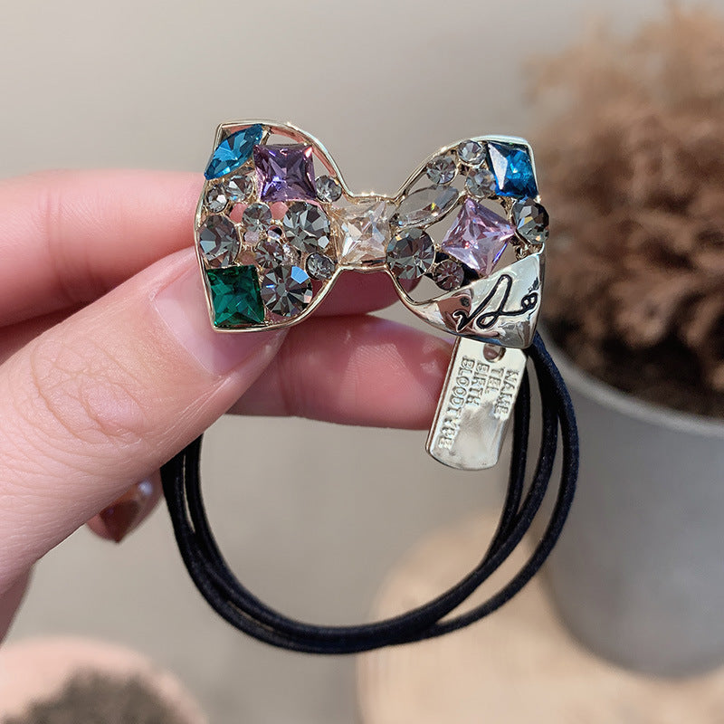 Female Fashion Crystal Rhinestone Hair Rope