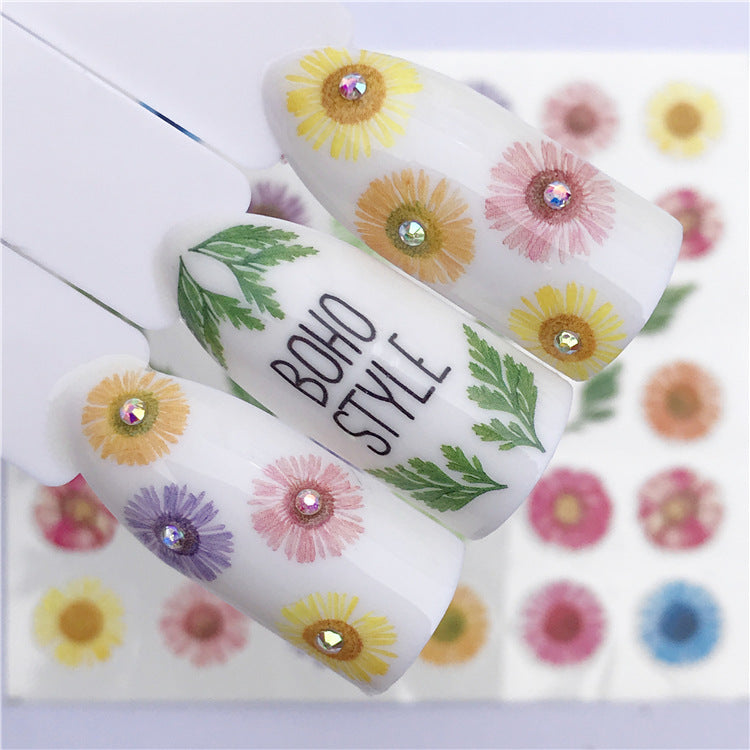 Boho Nail Art Sticker Beautiful Cute Cat Elk Christmas