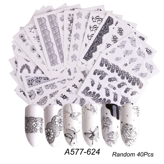 Full Beauty Nail Sticker Set
