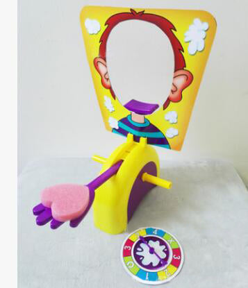 Single cream smash machine, face machine, desktop game, whole person toy.