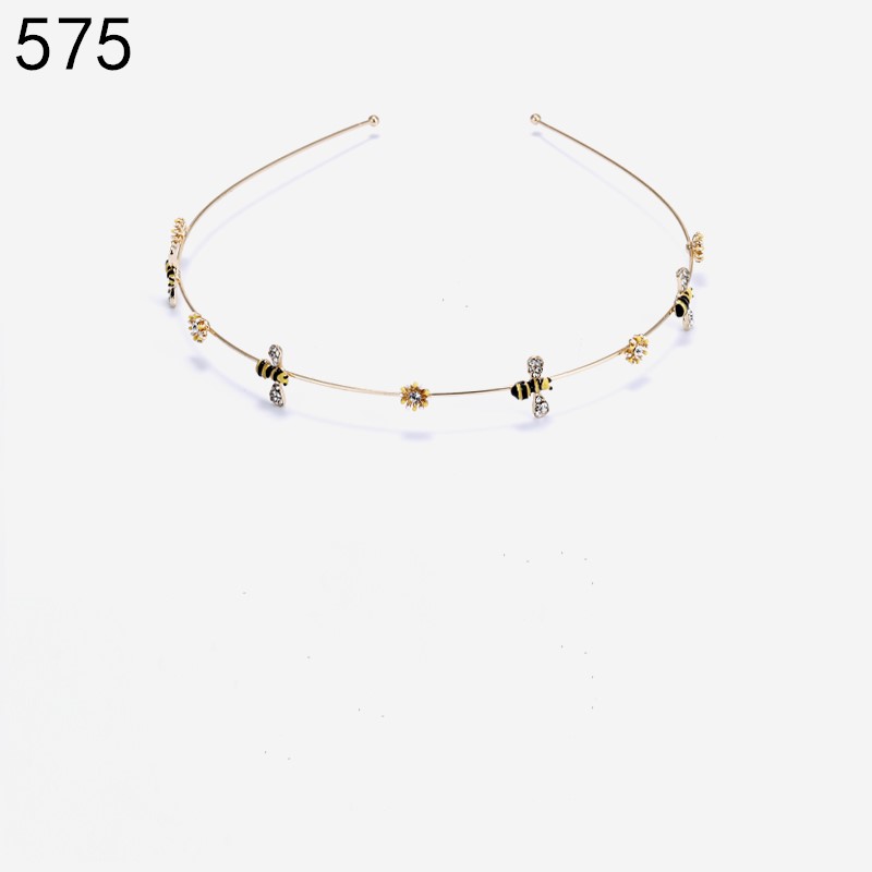 Simple forest girl with hair thin headband