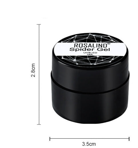 Rosalind spider nail gel Carved nail polish