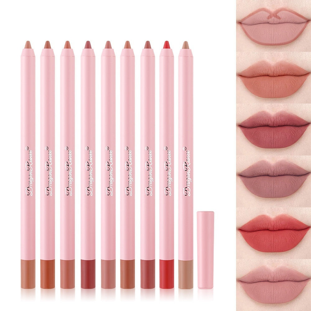 Lip Liner Waterproof Matte Finish Cameo Brown Hook Line Lip Lipstick Pen