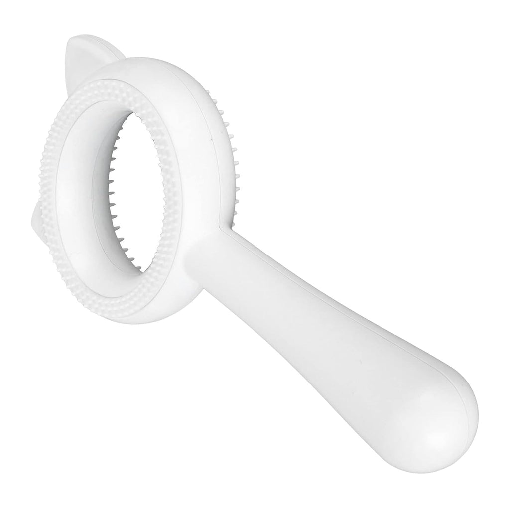 Pet Grooming Brush Double Sided Deshedding Massage Comb Quick Clean Up Comfortable Handle For Cats Dogs Pets
