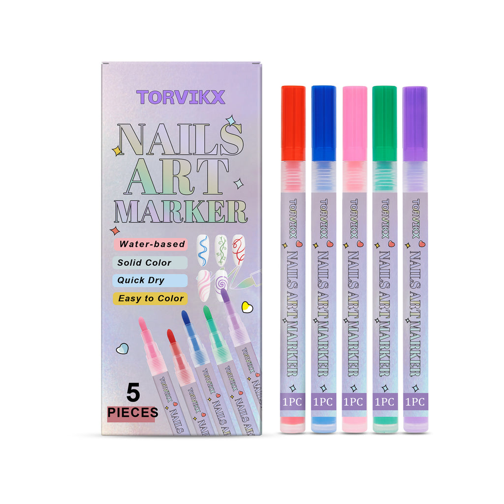 Torvikx Nail Graffiti Pen Is Easy To Use, Suitable For Many Occasions DIY