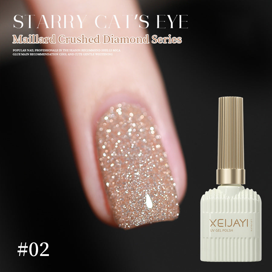 XEIJAYI Virtue Pull Disco Diamond In The Debris Gel Nail Polish