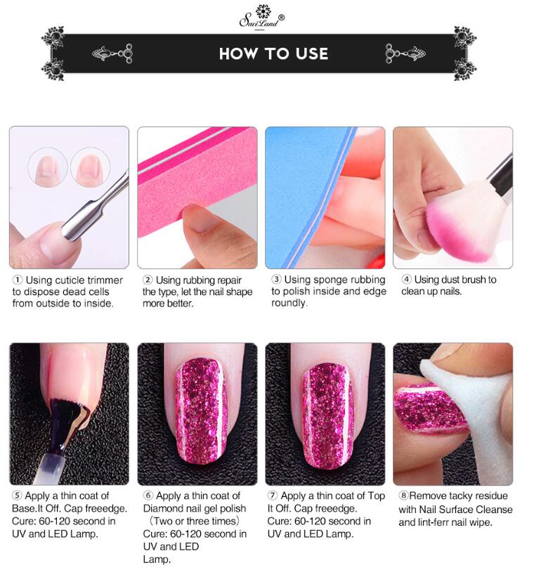 Saviland Diamond Nail Gel