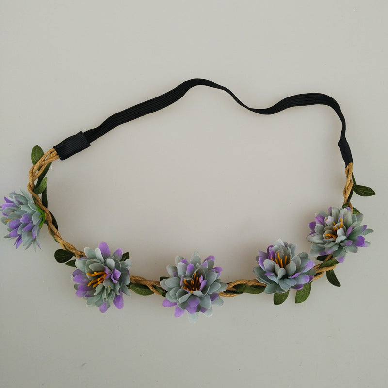 Garland headdress Mori rattan