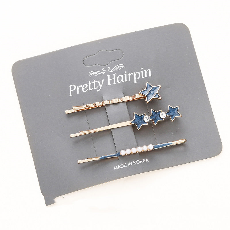 Star headdress hair accessories bangs clip