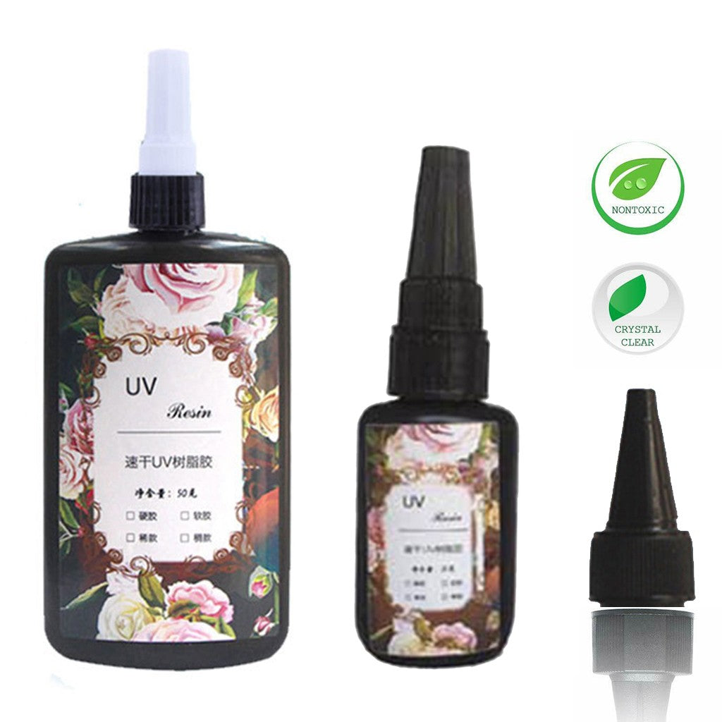UV Resin Manual UV adhesive set UV drop resin diy Danny