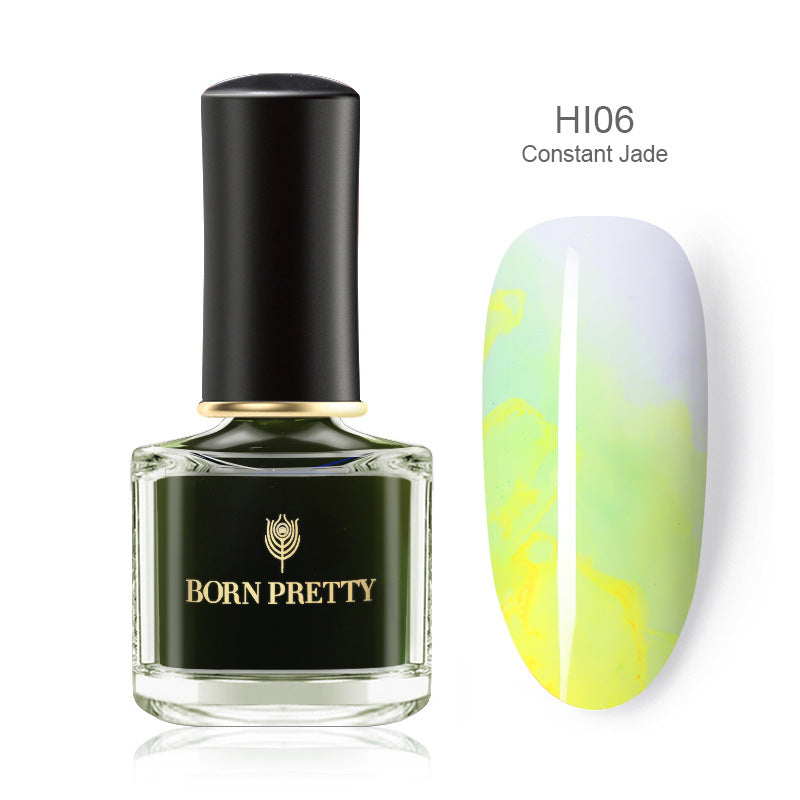 Born Pretty Marbled painted nail polish