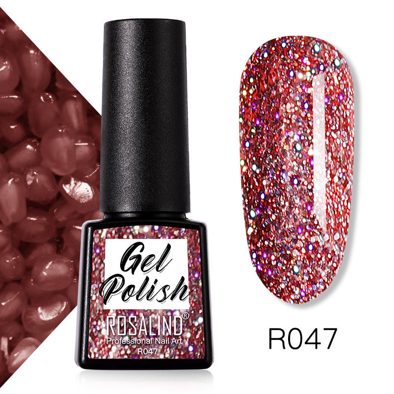 Rosalind Trapezoidal Plastic Bottle 7.3ml Mixed Nail Polish Glue
