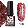 Rosalind Trapezoidal Plastic Bottle 7.3ml Mixed Nail Polish Glue