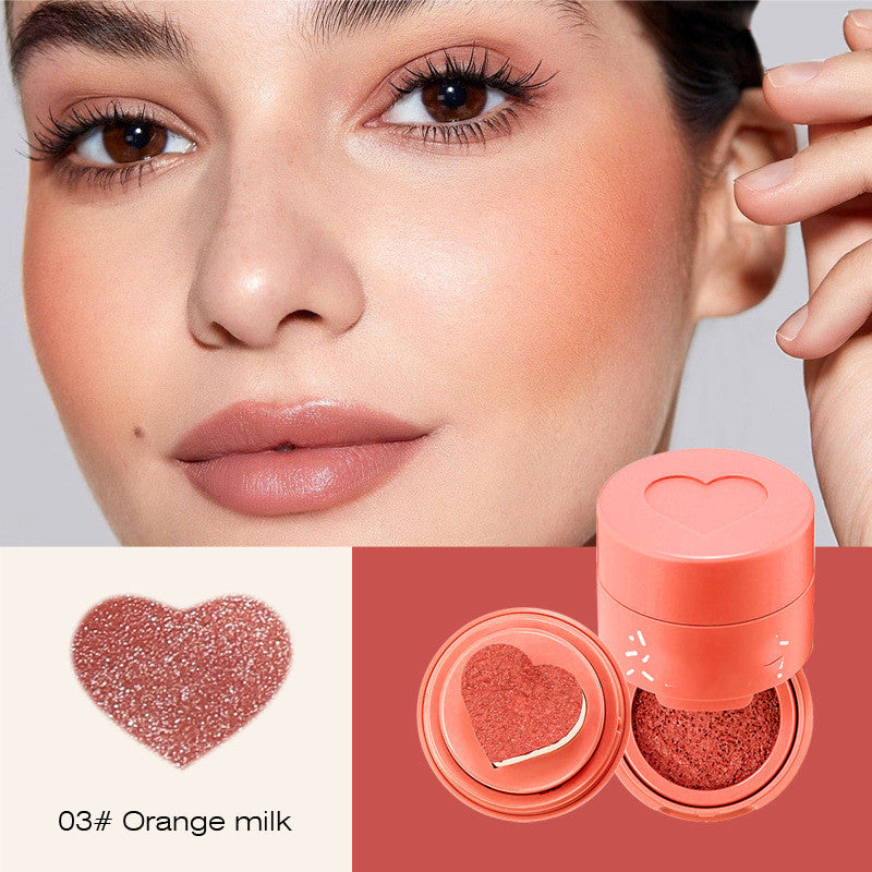 Donut Blusher Love Air Cushion Liquid Blush Natural Nude Makeup