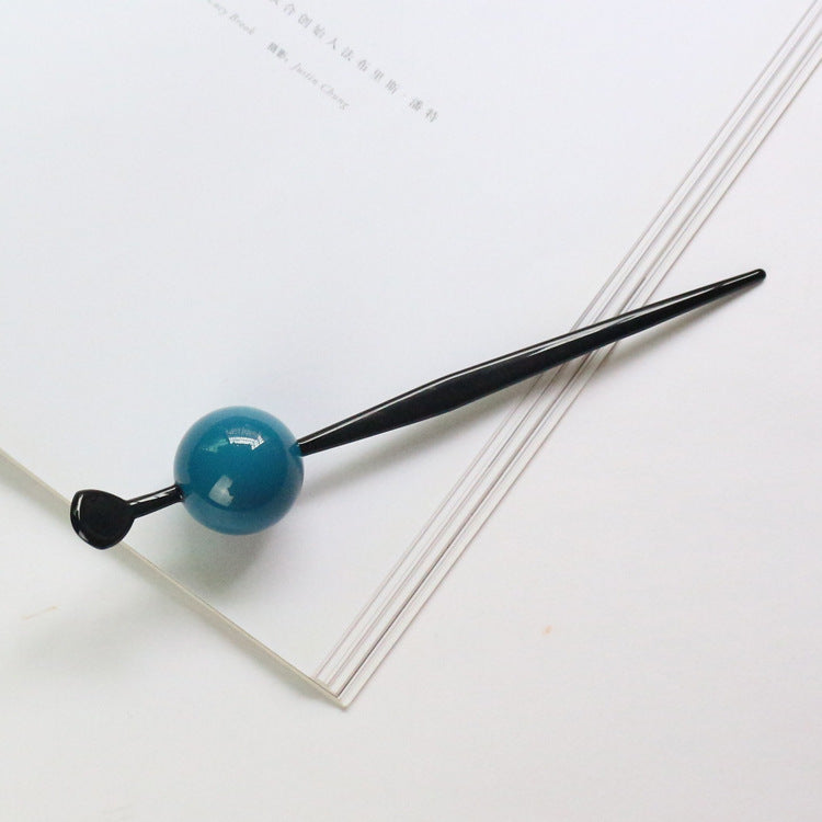 Candy-colored ball hairpins