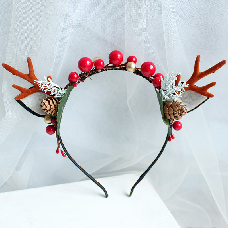 New Christmas Children's Headband Elk Headdress