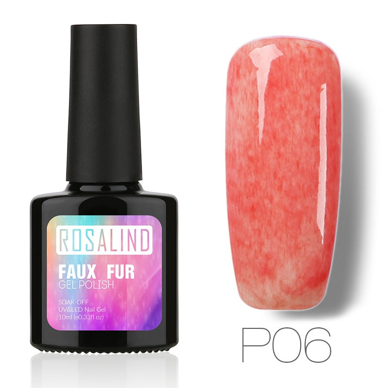 Rosalind Nail rubber fur nail polish
