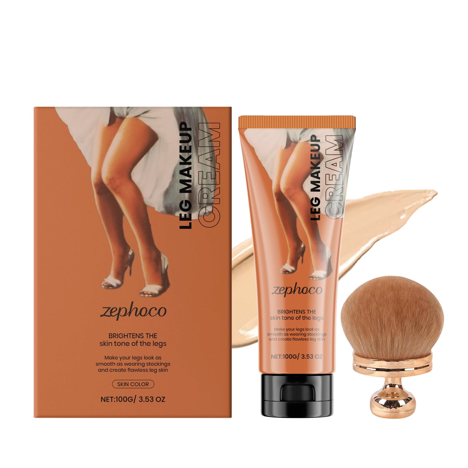 Leg Concealer Foundation Cream Decorate Skin Tone
