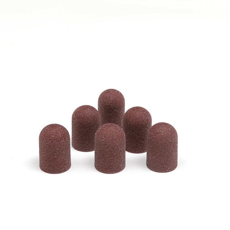 Sand ring for nail polisher