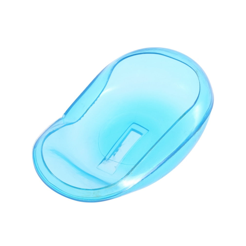 Silicone hair dyed hair care hairdressing tools dyed hair oil soft shampoo earmuffs