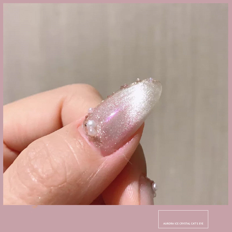 Miss Gooey Milk tea spar cat eye nail polish 7ml