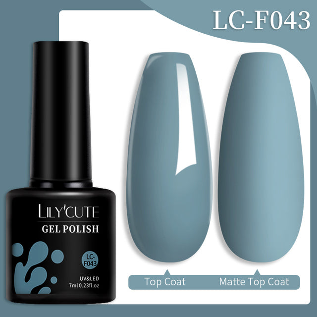 Lilycute Color Changing Thermal Gel Nail Polish Winter Purpl