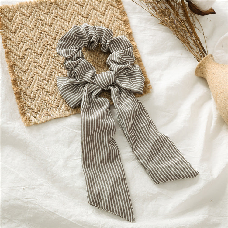 European and American new hair tie knotted rabbit ear headdress