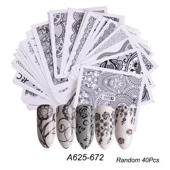 Full Beauty Nail Sticker Set