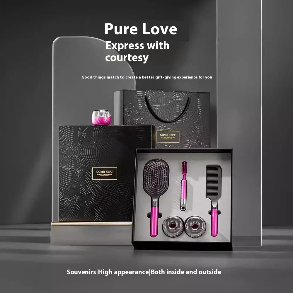 Airbag Comb Gift Set Light Luxury And Simplicity Style Business Suit