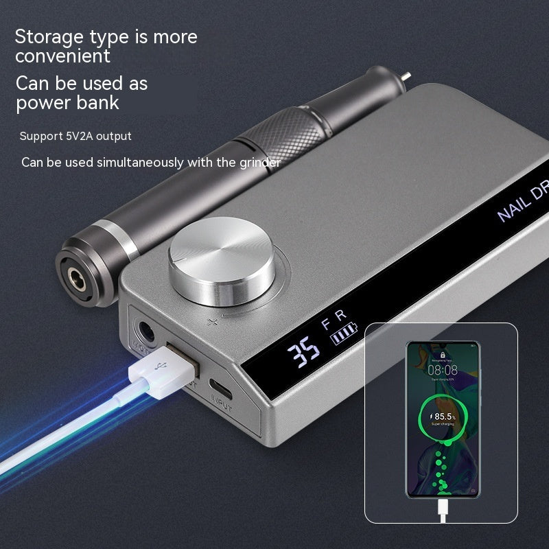New Portable Electric Nail Drill Polisher