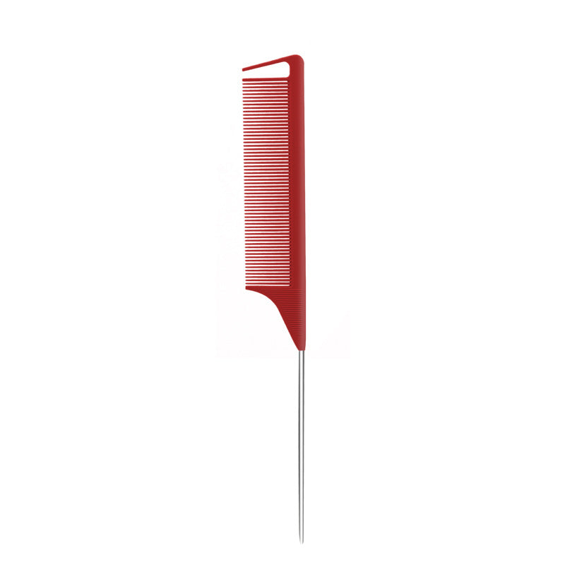 Metal Handle Updo Steel Needle Tail Comb
