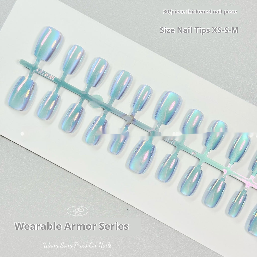 Electroplating Cat Eye 01month White Wind Clear Aurora Armor Wear Armor
