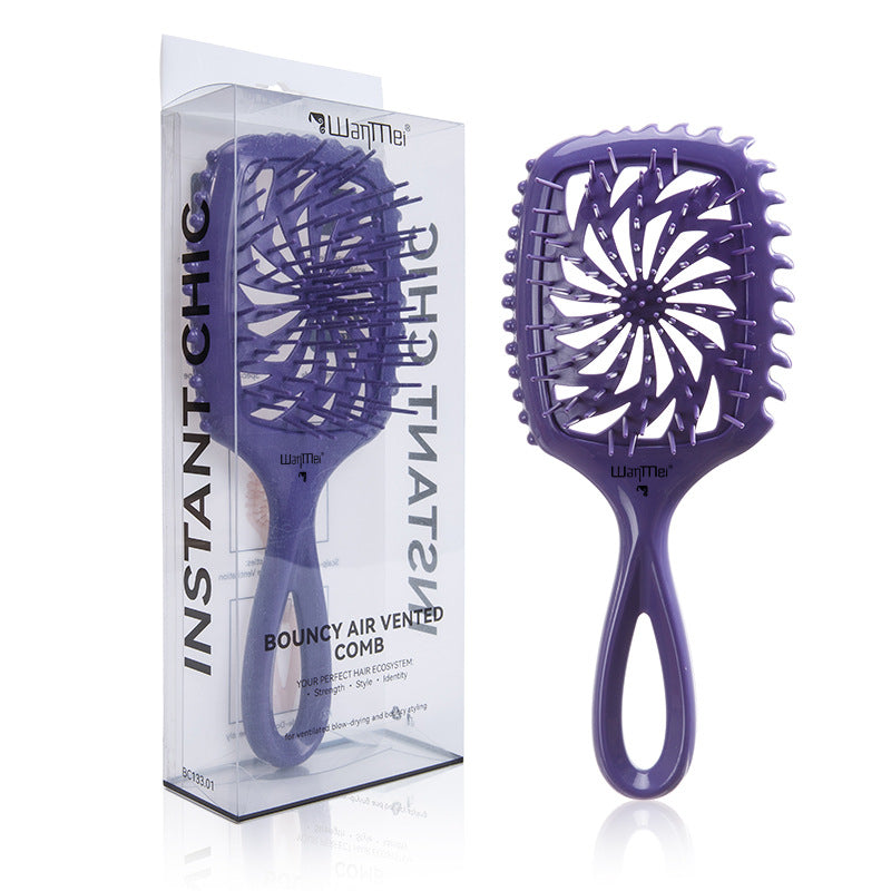 Original Design Whirlwind Hollow Hairdressing Comb