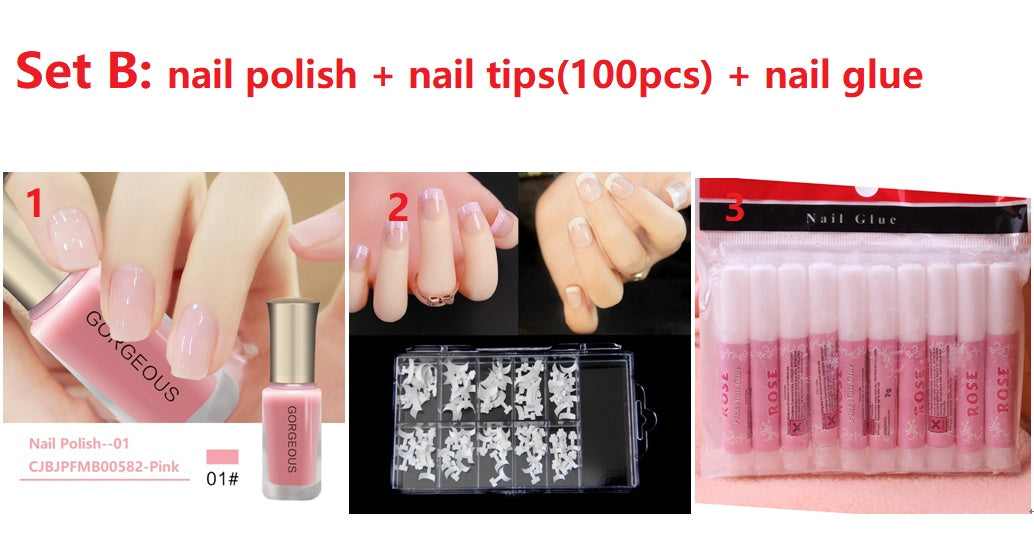 Gorgeous Translucent jelly nail polish