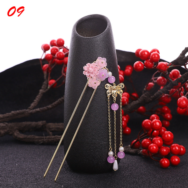 Antique Hairpin Plate Hair Fringe Comb Simple Atmosphere