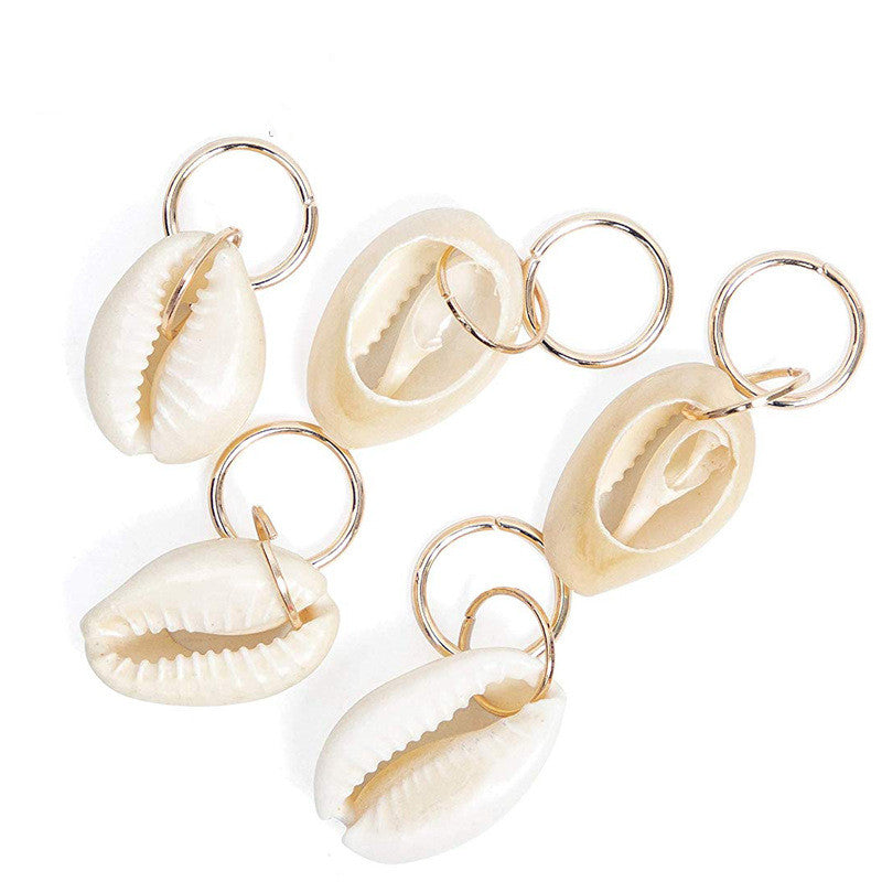 Dirty Braid Hair Loop Casual Metal Round Buckle Headdress