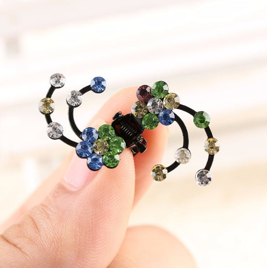 Children's Hairpin Plum Belt With Small Drill Claws
