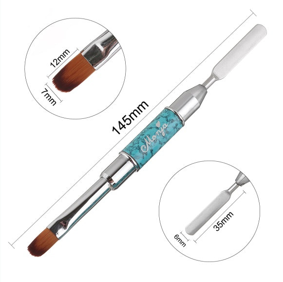 Multi-function Nail Pen with Color Matching and Gluing Embossing Stick