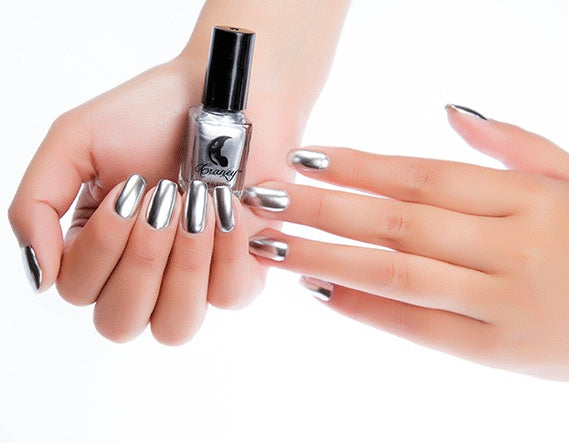 Grany Stainless Steel Color Mirror Silver Nail Polish