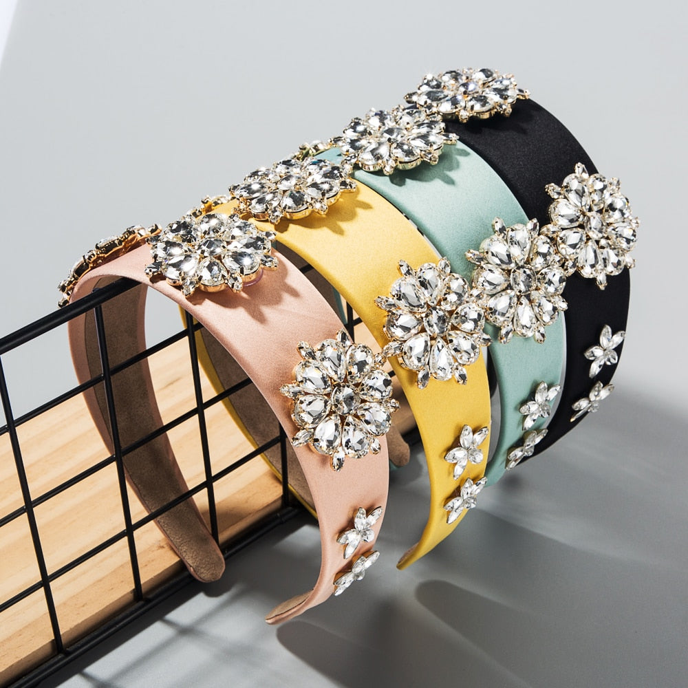Baroque fashion multicolor headband