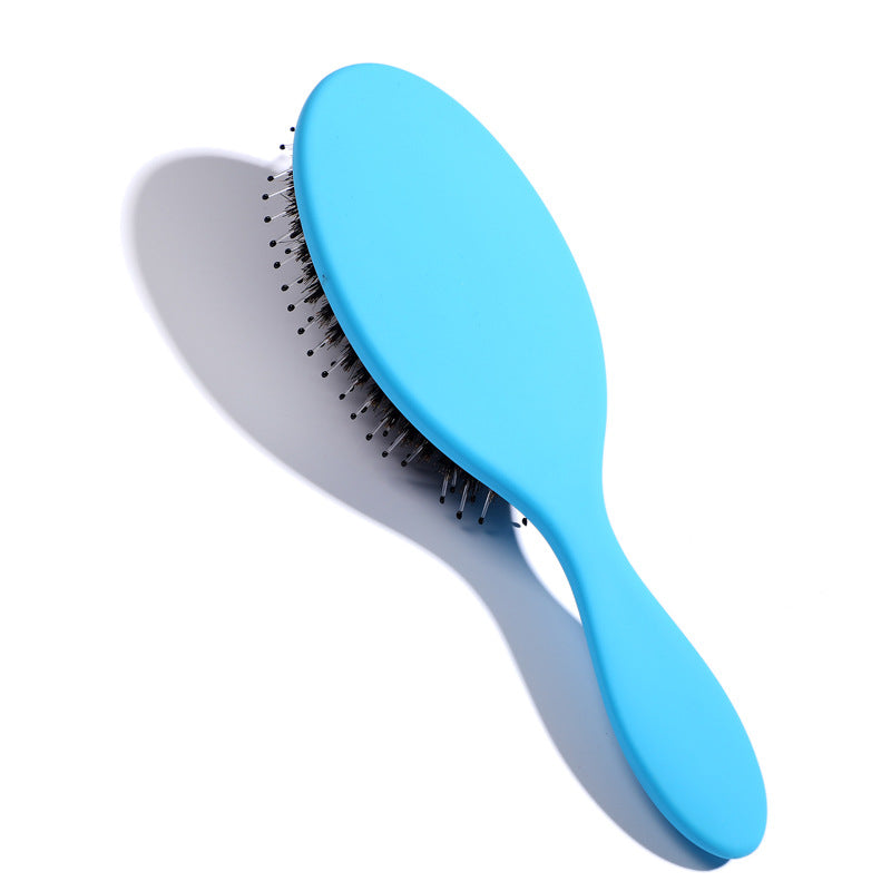 Boar bristle airbag massage hairdressing comb