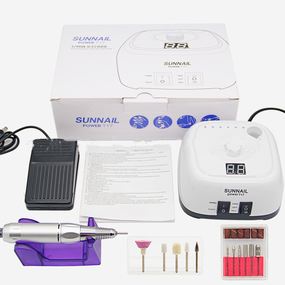 Sunnail polisher Armor removal engraving machine