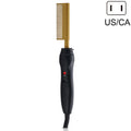 Multifunctional curling and straightening comb