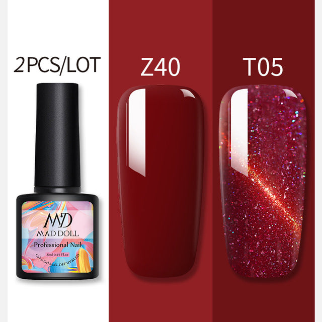 MAD DOL pure color nail polish
