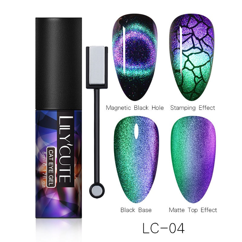 Lilycute Magic Wide Cat Eye Nail Polish