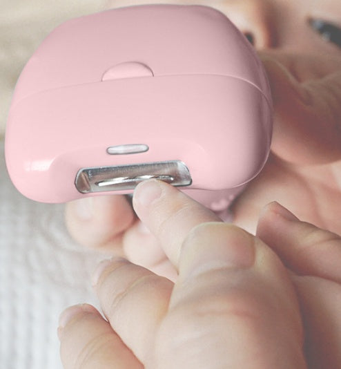 Vanrro Baby children's electric nail clippers Automatic nail clippers Baby special safety anti-meat meat grinders