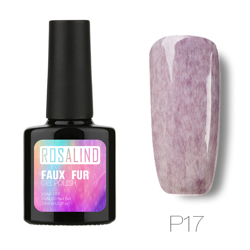 Rosalind Nail rubber fur nail polish